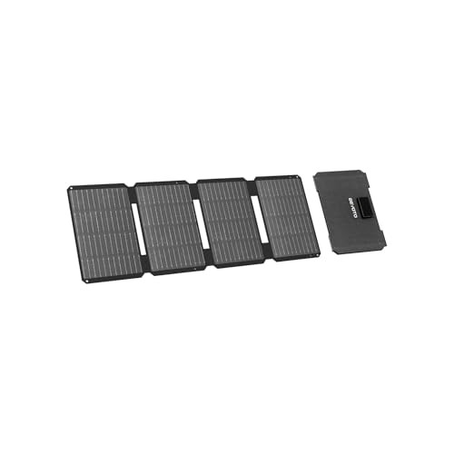 S45 Solar Panel 45W with USB-A and 25W USB-C Ports,25% High Efficiency Folding