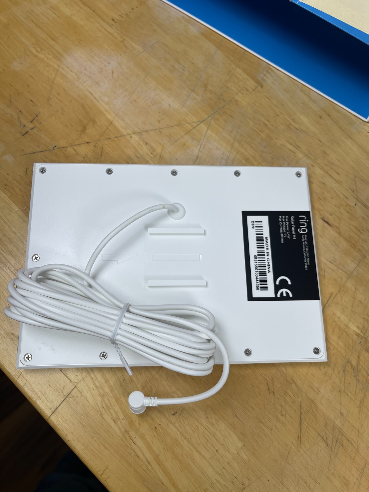 Ring Solar Panel V4 for Spotlight Cam Battery White (Previously-owned, not used)
