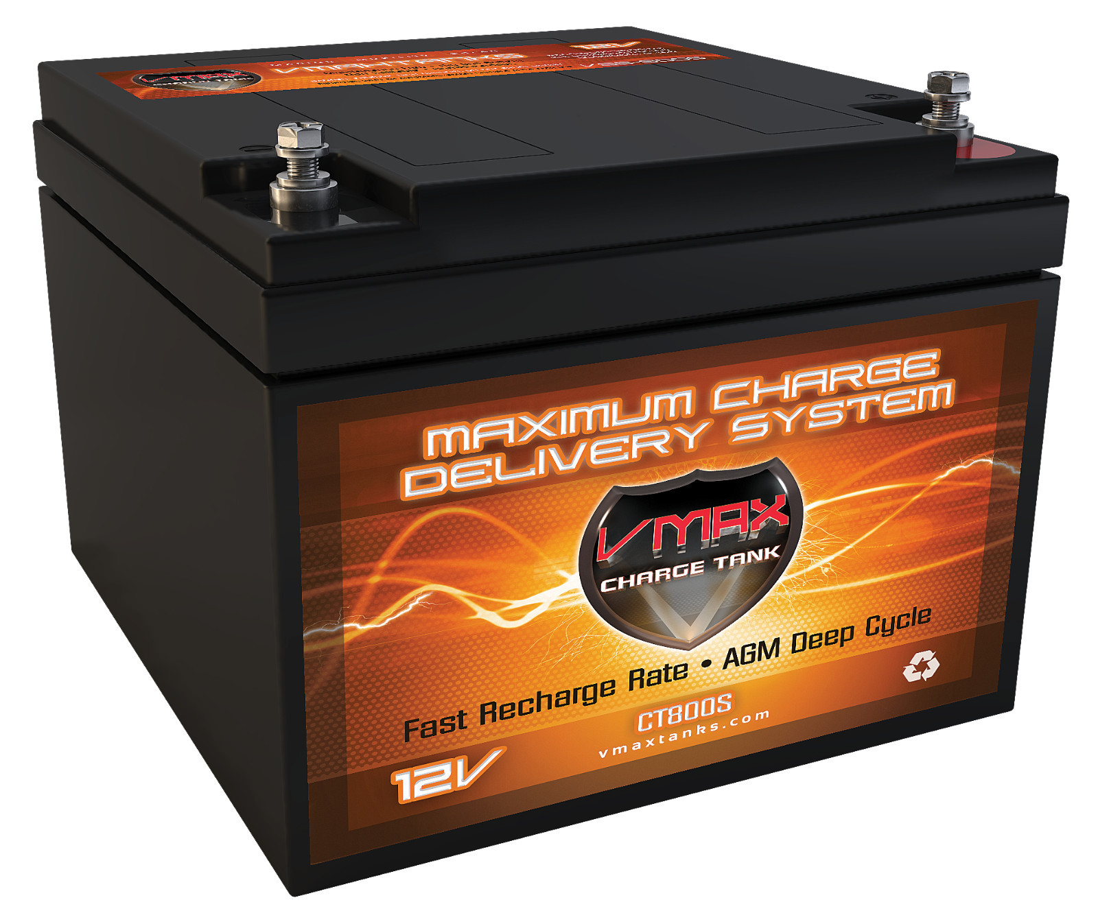 VMAX800S AGM DEEP CYCLE 12V 28AH SOLAR, EMERGENCY POWER BACKUP GENERATOR BATTERY