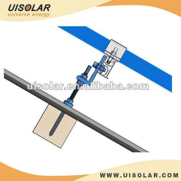 Solar Panel Tin Roof Mount with L-Bracket Stainless Steel-Pack of 12