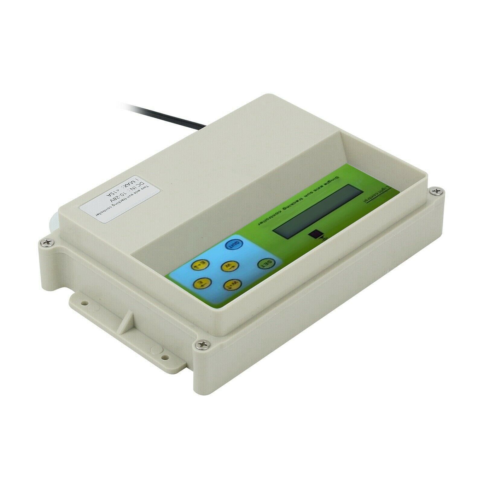 Electronic LCD Solar Tracker Controller W/ Wind Sensor For Solar Panel Tracking