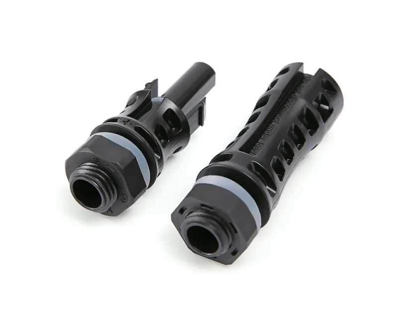 1 Pair PV Connector 1500V 35A IP67 Panel Mount Coupler For Inverter System