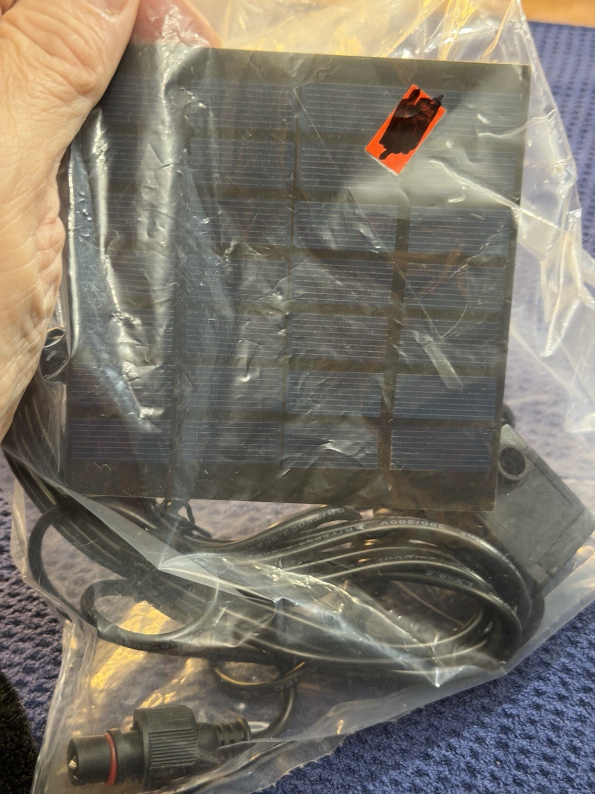 Crystalline Solar Module AS102-0712A 1.2W 7V Mini Solar Panel Kit w/ Cables