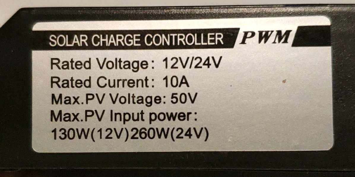 New Solar Charge Controller/Regulator 2 USB 10W 12/24V 130/260W & 50W Max