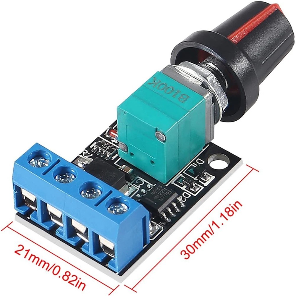 DC Motor Regulator Voltage Regulator 5V To 16V Voltage Range Compact Size
