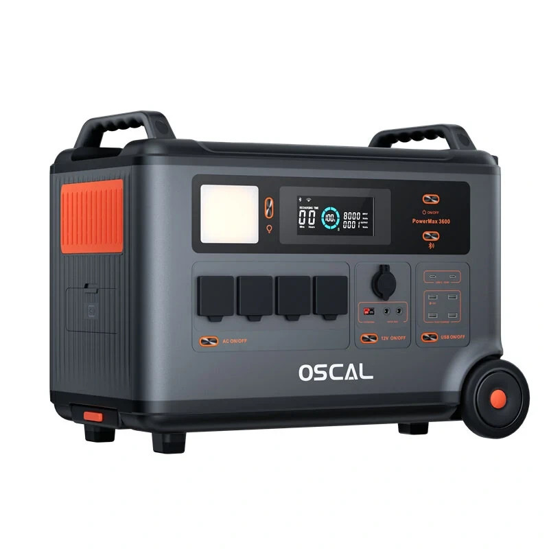 Portable Power Station 3600Wh Extra Battery Pack for Power Max Blackview Oscal