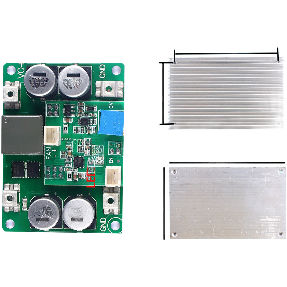 Adjustable Output DC Converter 3V to 48V 12V 24V 48V 55V Compatible Input