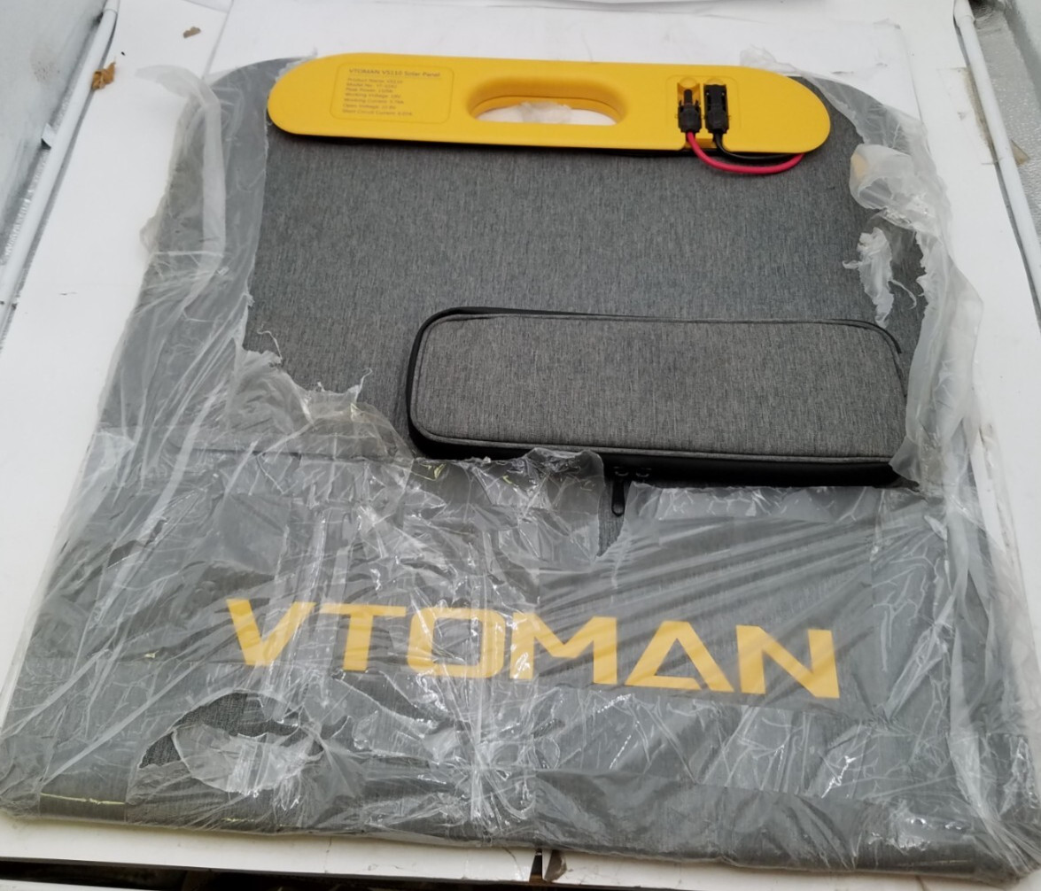 VTOMAN VS110 Portable Solar Panel 110W 19V 23% Efficiency Foldable Solar Panel