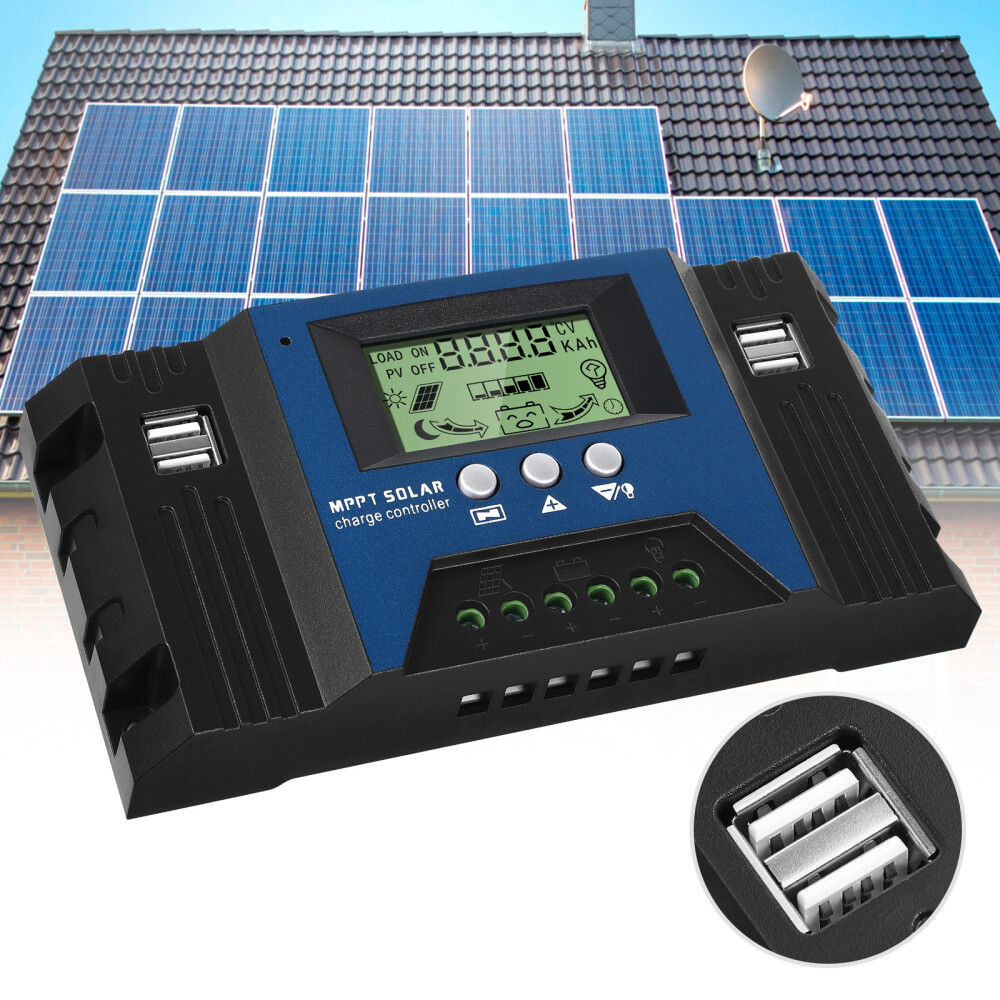 1 Set 30A High Efficiency Solar Charge Controller Solar Regulator Controller