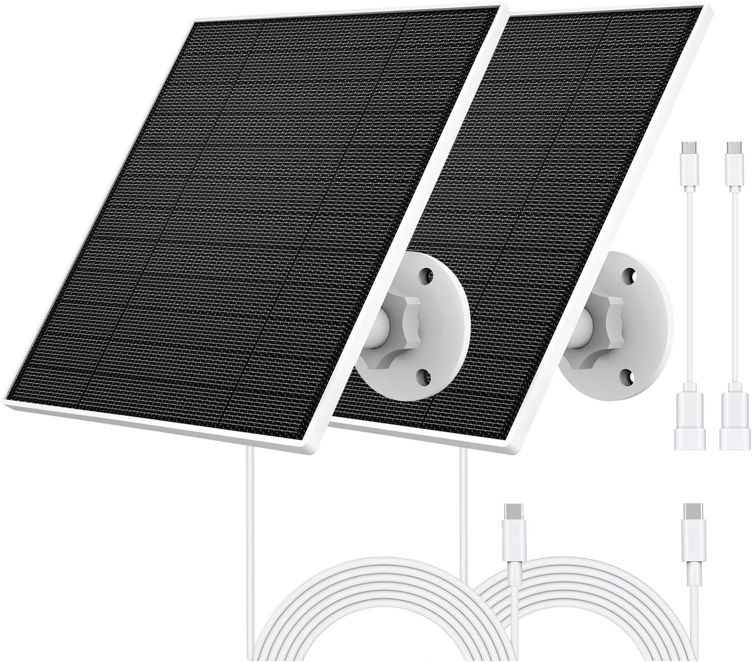 Solar Panel Eufy Camera 5W Solar Panel Compatible W/ Eufycam 3/3C/2/2 Pro/2C/2C