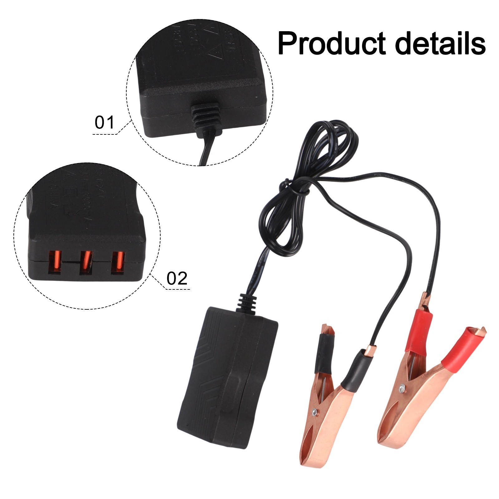 Fast Charge 12V 24V to 5V USB DC Converter for Smartphones and Tablets