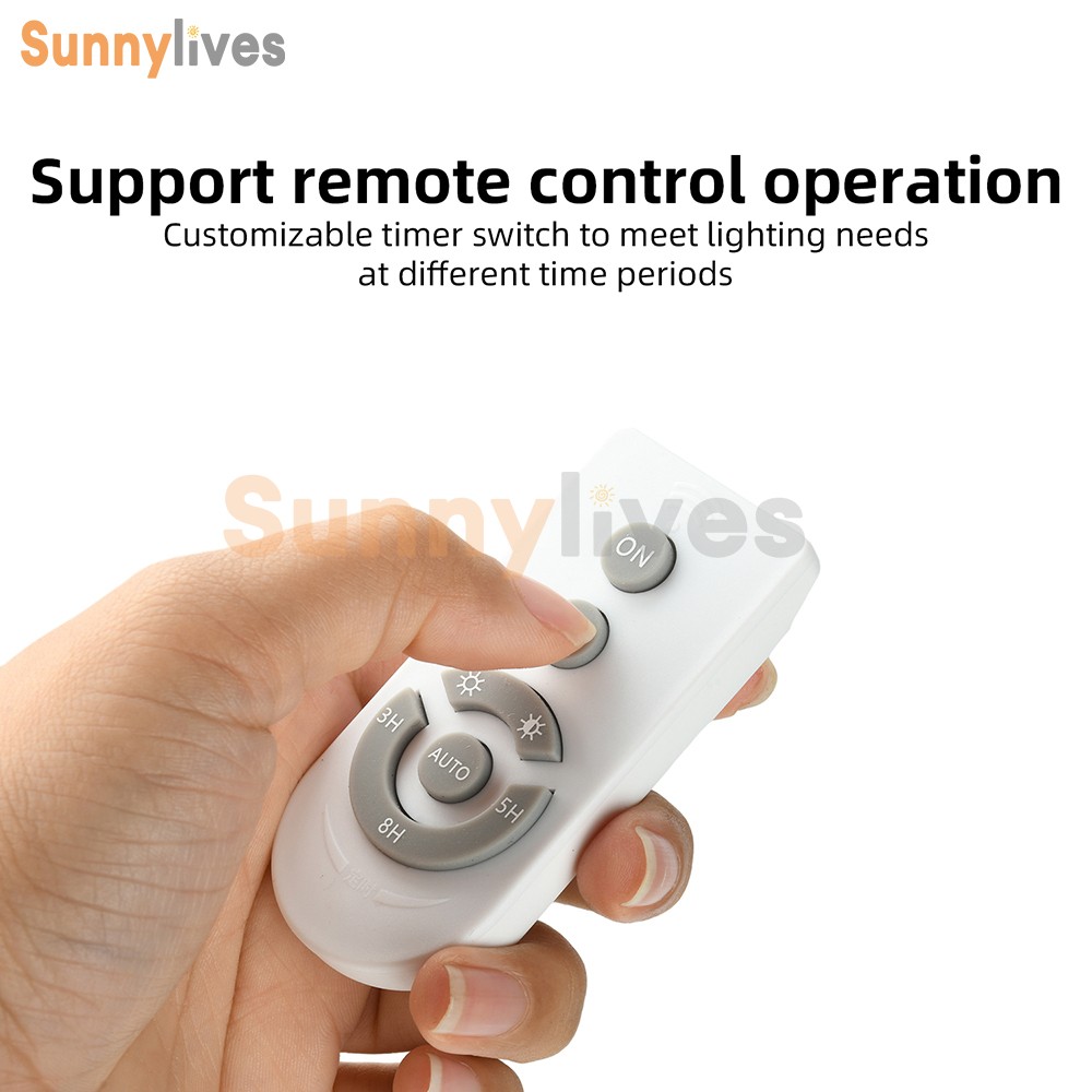 Solar Light Controller Board Auto On/Off Dusk to Dawn Remote Timer DC 3-24V