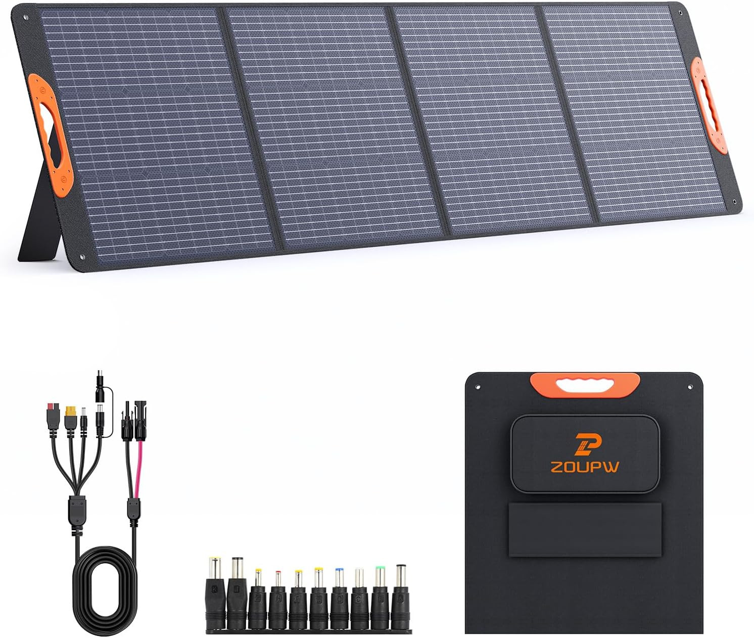 220 Watt Portable Solar Panel for Power Station,Hurricane Preparedness Items,18.