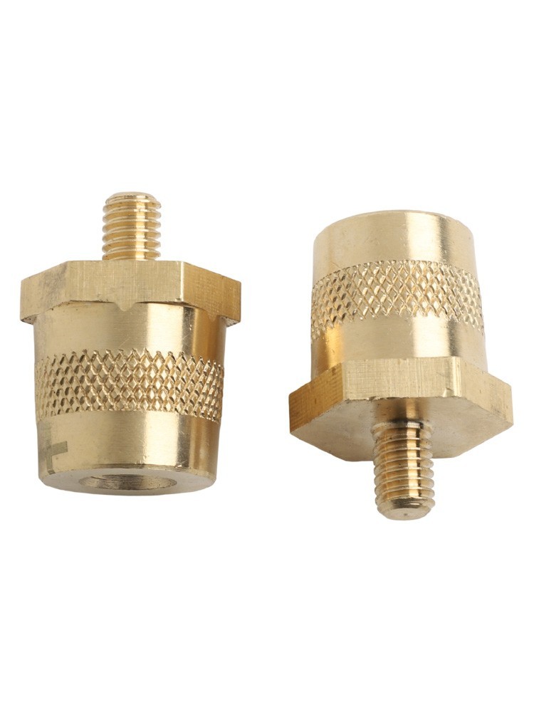 Robust Brass Battery Terminal Set Compatible with Standard Car Batteries