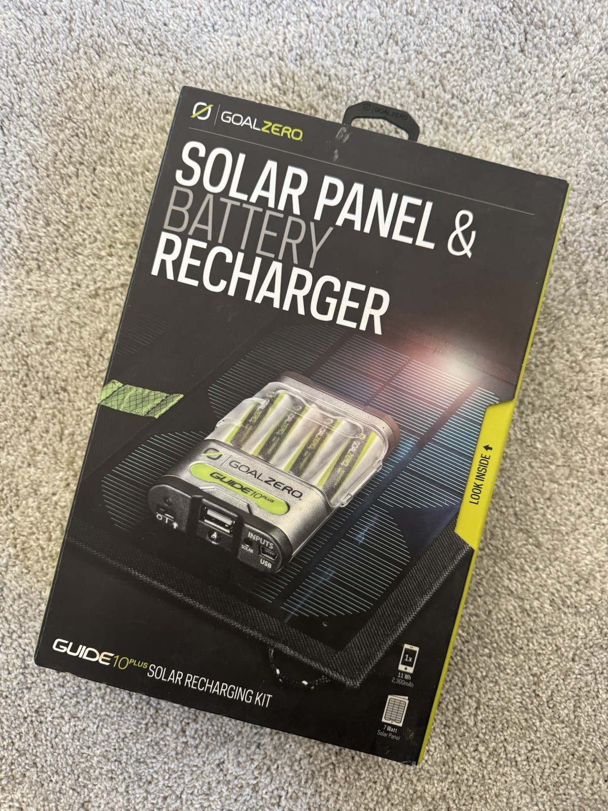 Goal Zero Guide 10 Plus Solar Charging Kit