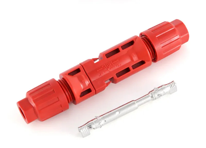 1 Pair PV Connector TUV Approved 1000V DC 35A Male Female For 2.5–6mm² Cable
