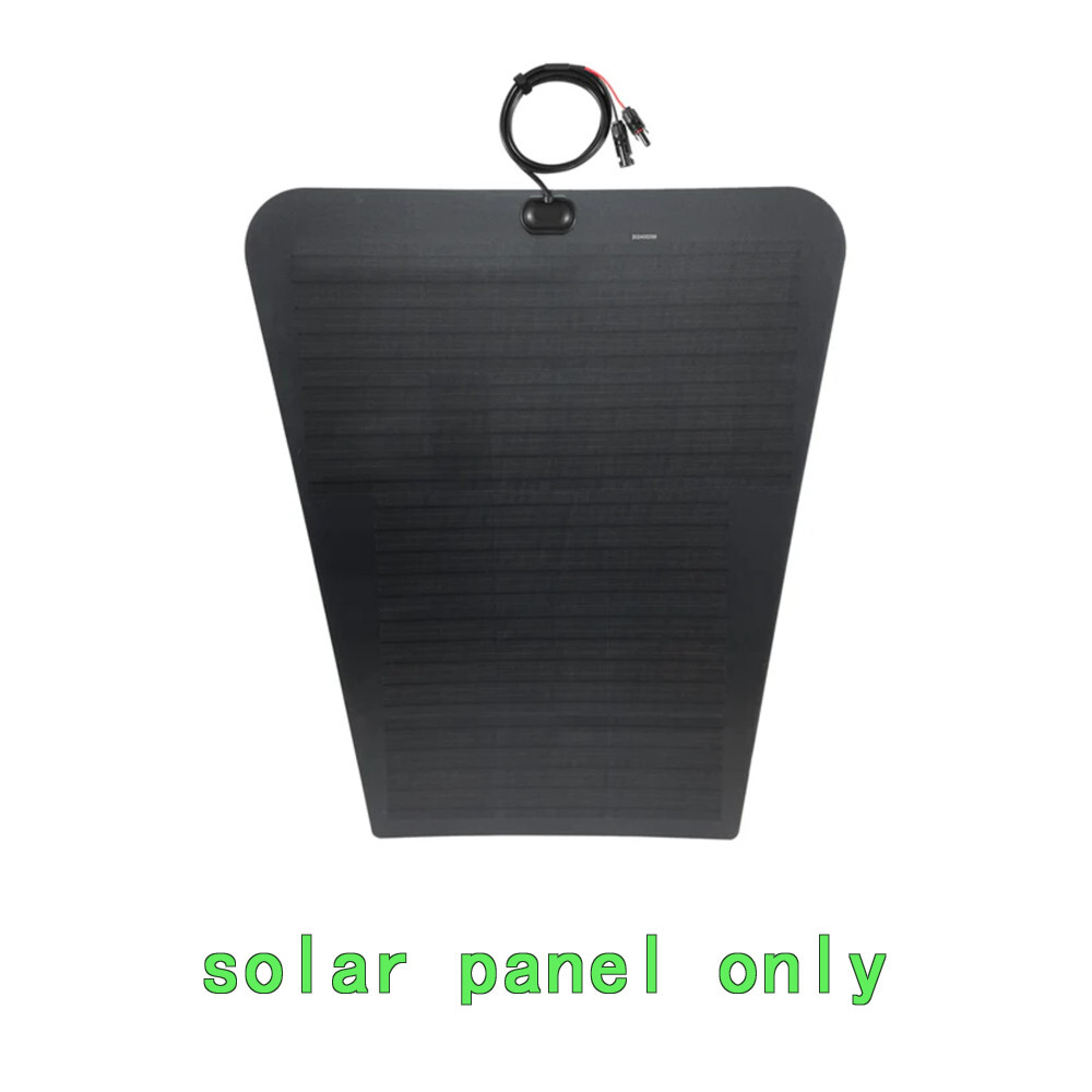 Overlanding Solar Kit for Toyota Tacoma 90W Hood Panel Charge Fridge Dash Cam
