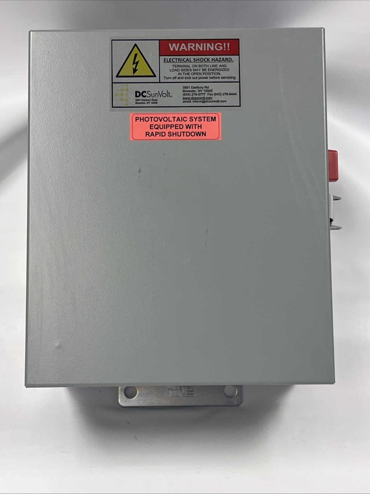 DC SunVolt PV3R-U2S-RS Photovoltaic System W/ Rapid Shutdown, 500-ESCH, 1000DC