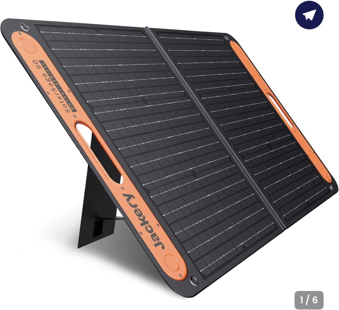 Jackery SolarSaga 60 Solar Panel – SP060BK1-05