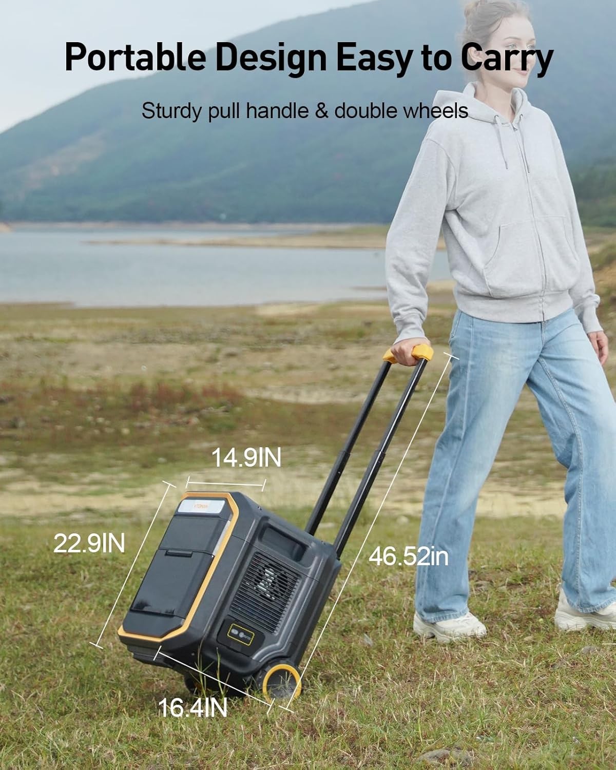 VTOMAN FlashSpeed Pro 3600 Portable Power Station, 3096Wh LFP Solar Generator