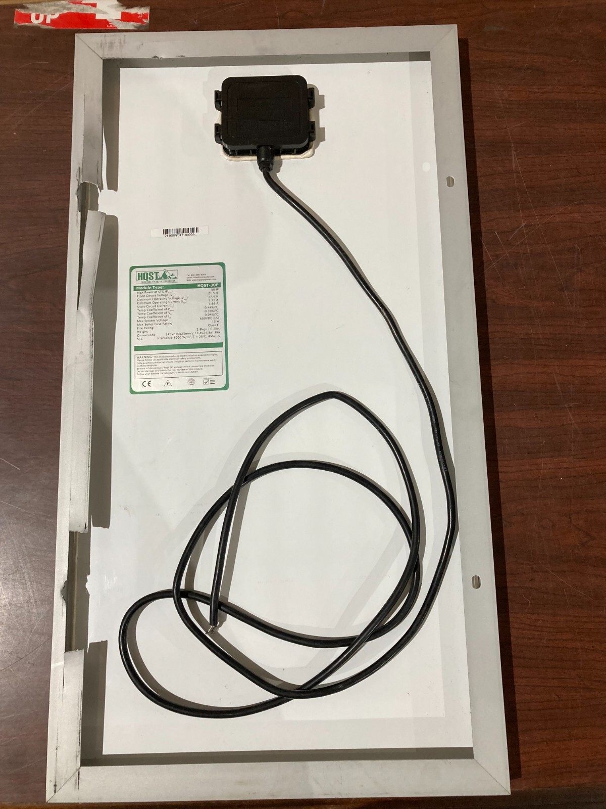 HQST-30P Solar Panel