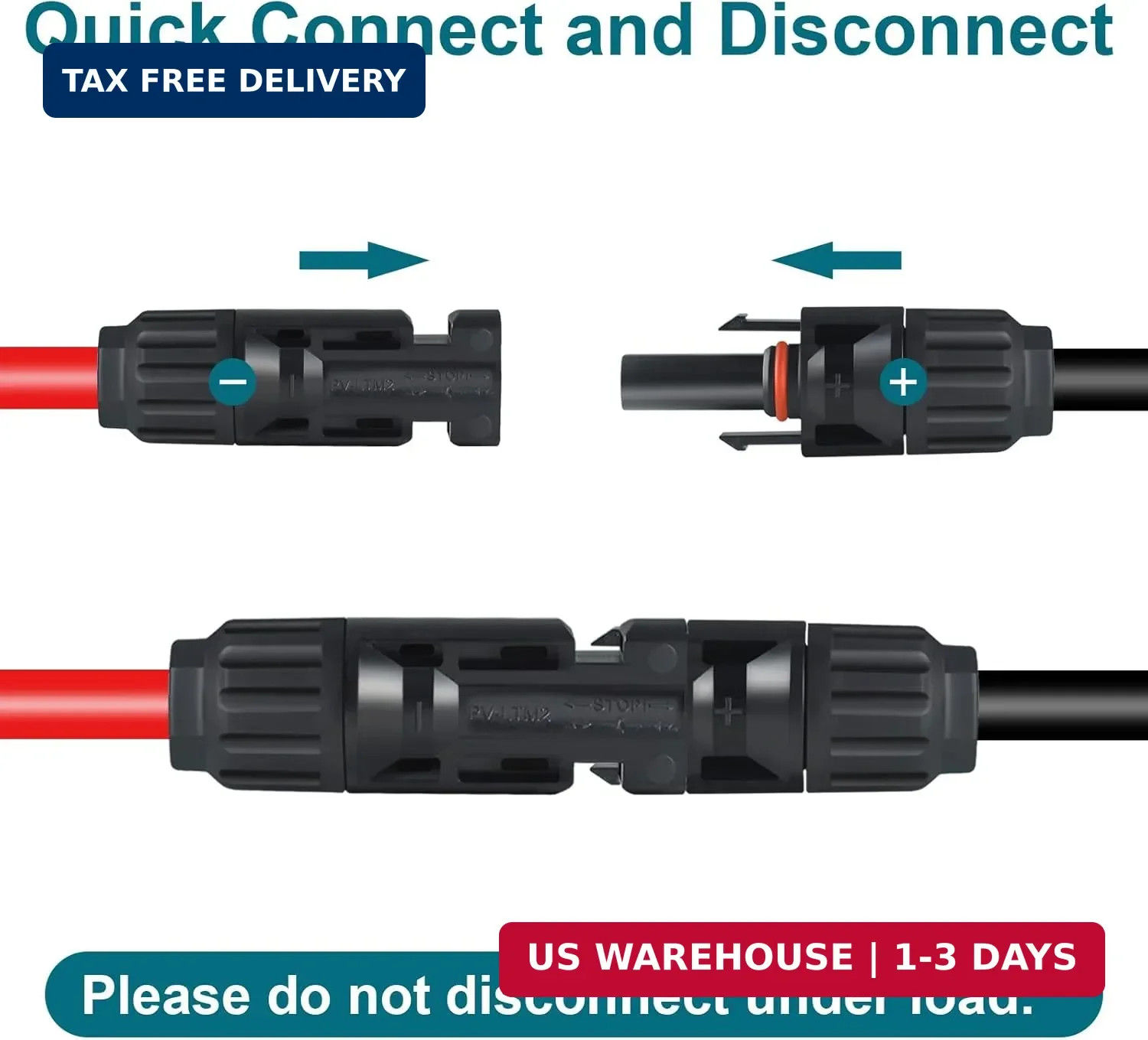 XT60 Connector, MC4 to XT60 Extension Charging Cable 2FT, Solar to XT60 Cable 10