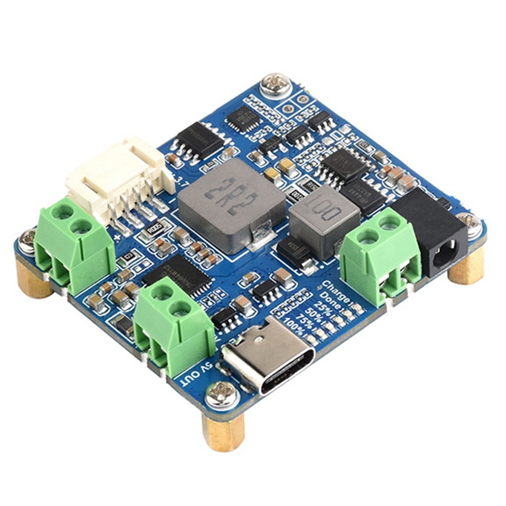 Solar Manager Module+Battery Case MPPT Supports 6V-24V Solar Panel Type-C3333