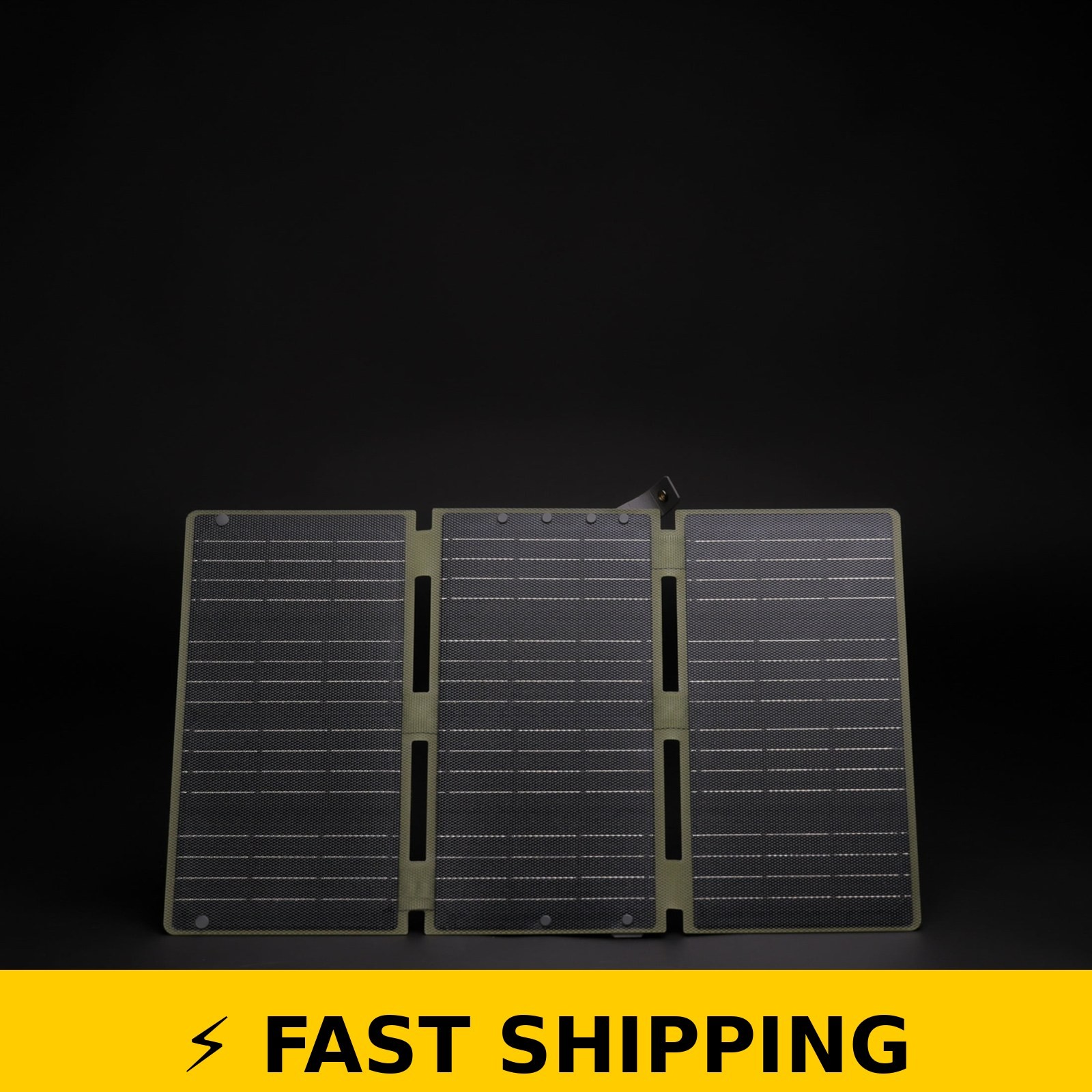 Swiss Tech 30W Foldable Solar Panel USB Charger Waterproof Emergency Use