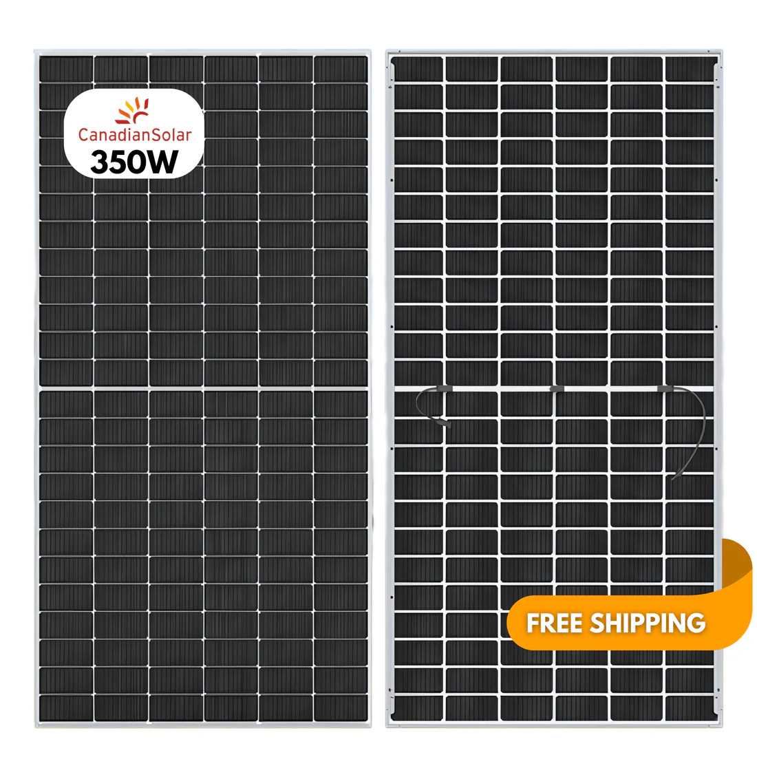 35-Pack 350W Canadian Tier 1 Bifacial Solar Panels – FREE SHIPPING TO LOWER 48!!