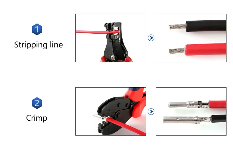 PV Connector 1500V 30A IP67 DC Plug For 2.5/4/6mm² Cable Waterprof For Solar Kit