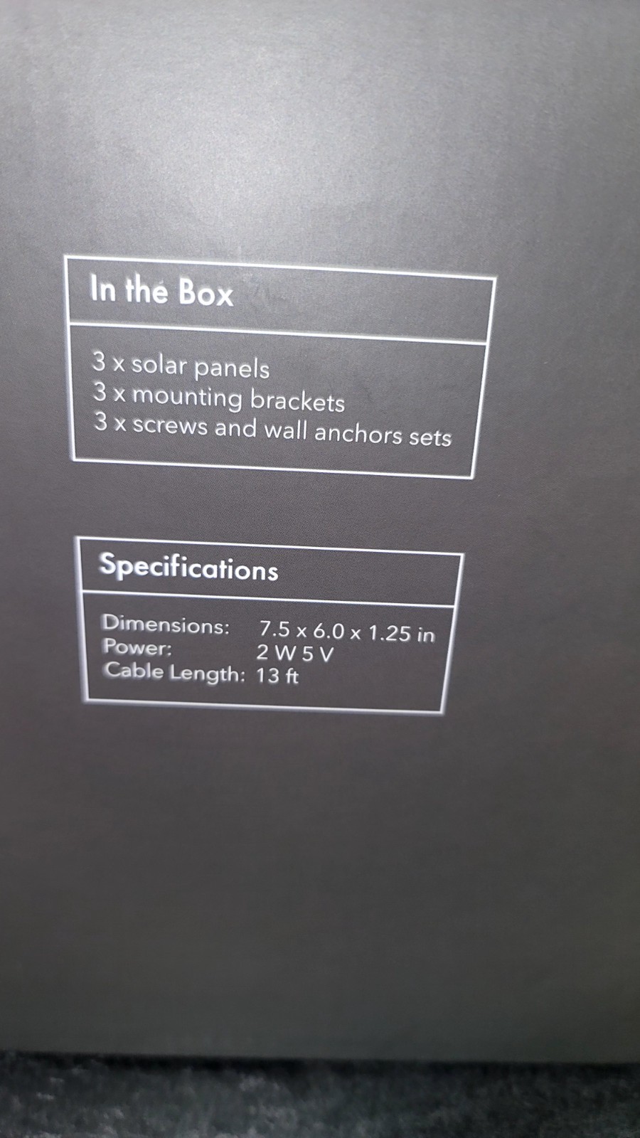Wasserstein Solar Panel with 13 ft Cable Compatible with Arlo Essential 3-Pack