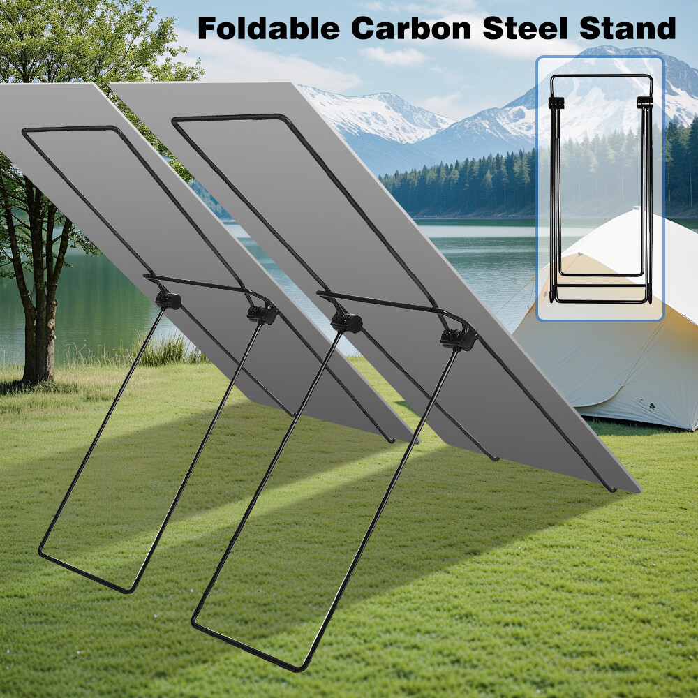Solar Panel Mounting Bracket Metal Adjustable Kickstand for Portable Solar Panel