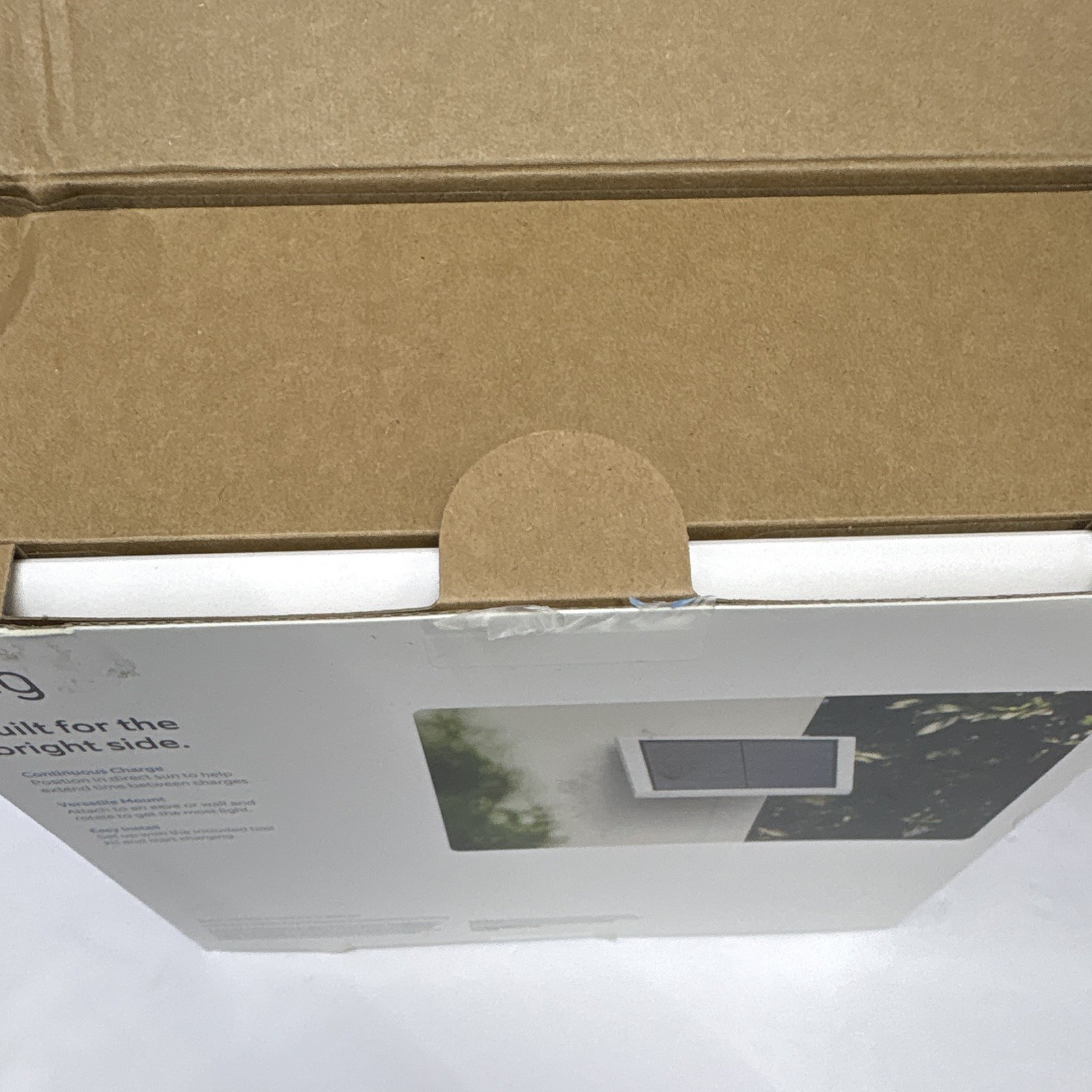 Ring Solar Panel 5 VDC Weatherproof Mountable Polycrystalline Off-Grid White