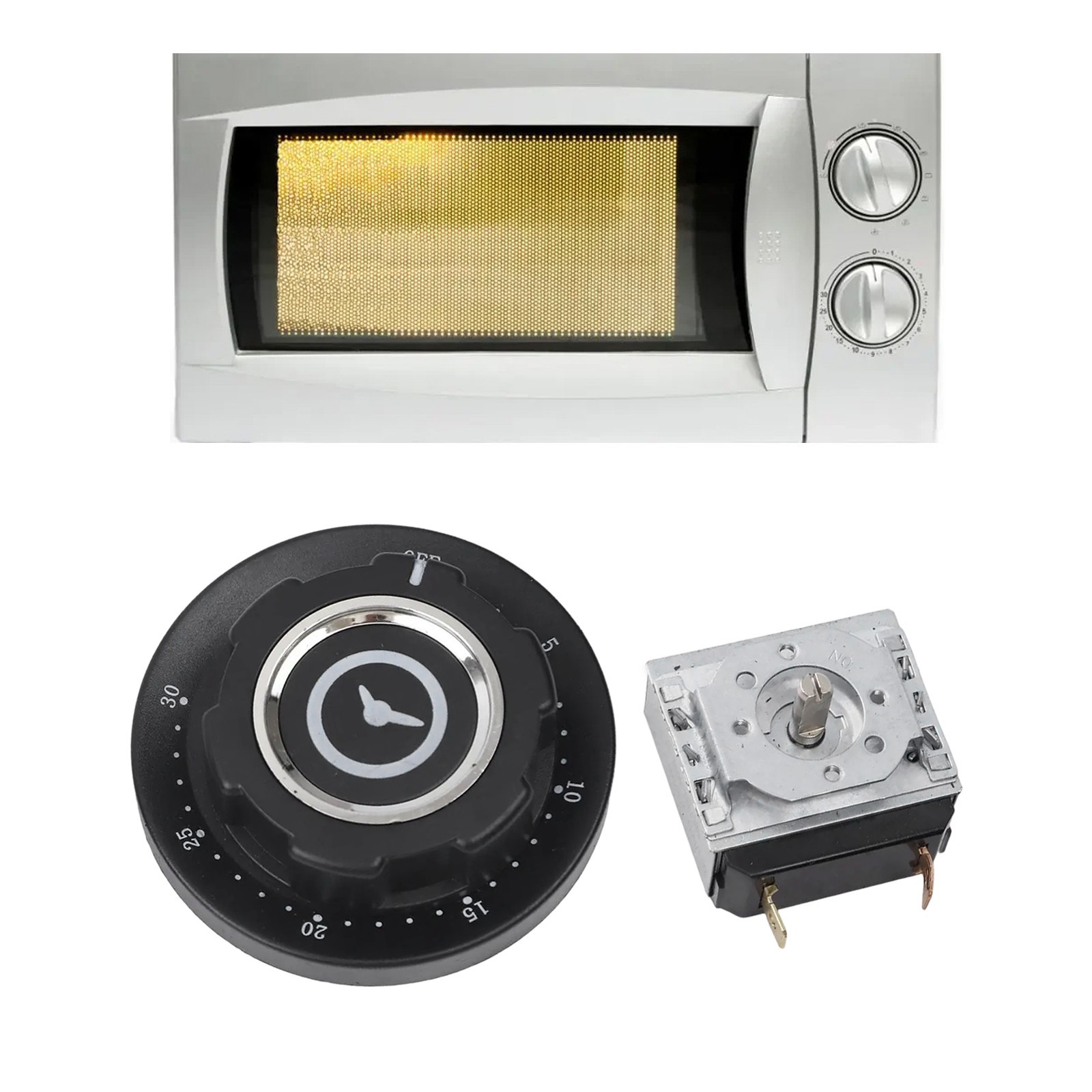 Timer Switch for Electric Cookers Ovens and Microwaves 306090120min AC250V