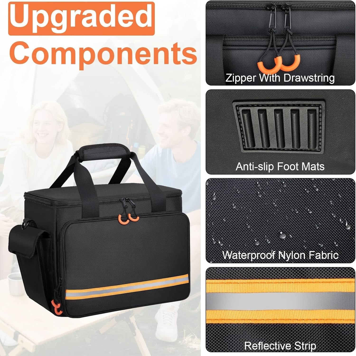 Luxury Portable Power Station Bag for Jackery Explorer 1000 – Water-Resistant!