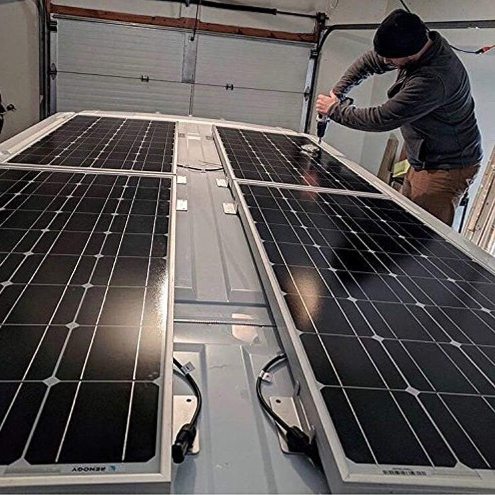 Complete Solar Panel Mounting Z Bracket System – Easy Installation & Lightweight