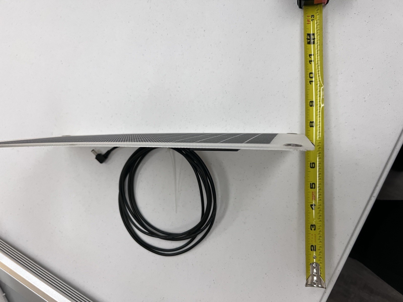 Flexible Solar Panel Approx. 8–10W 12V DC 5.5mm Connector for Solar Light Camera