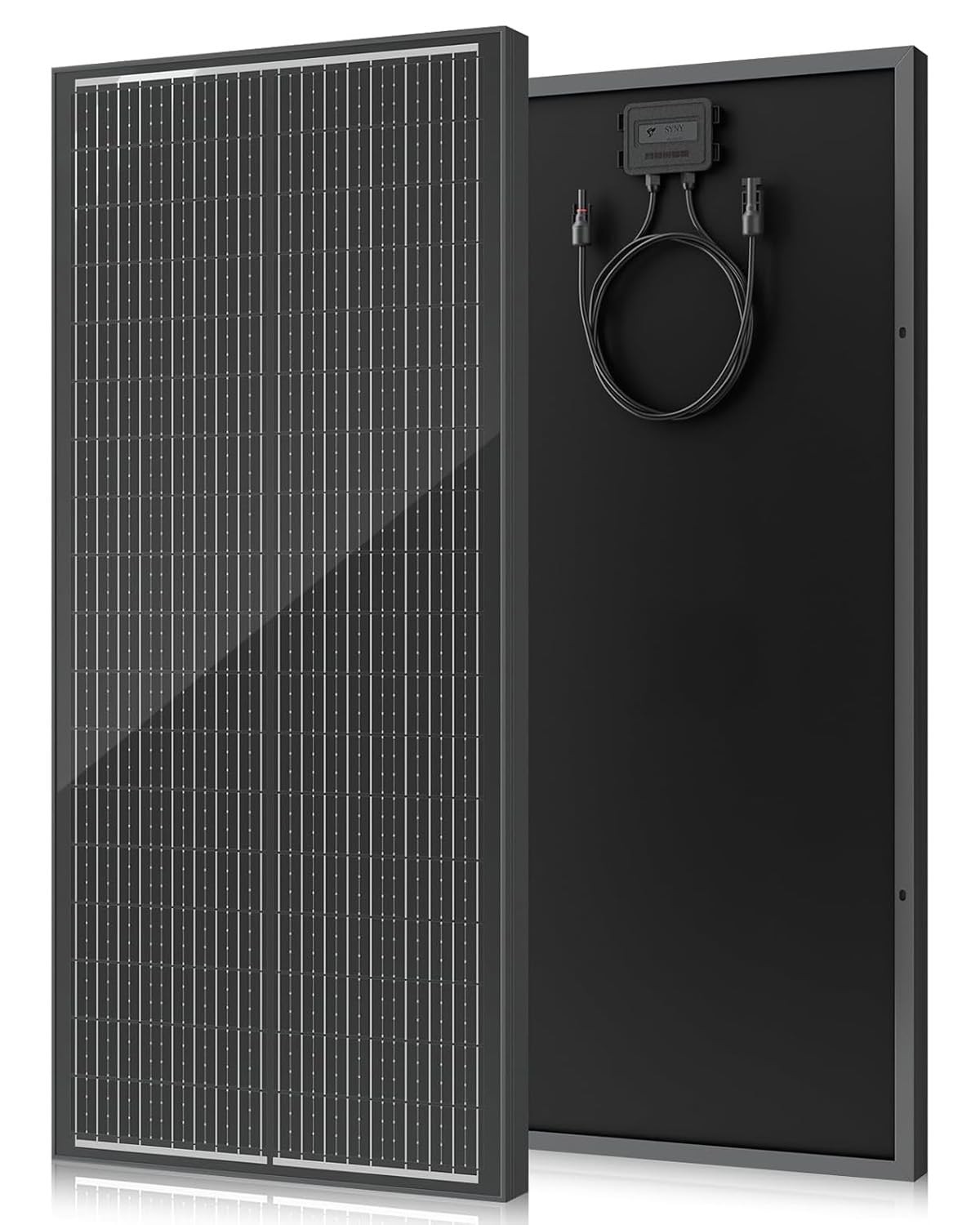 Rvpozwer 18BB 100 Watt Solar Panel, NType 12V 100W Solar Panel, 25% High Effi…