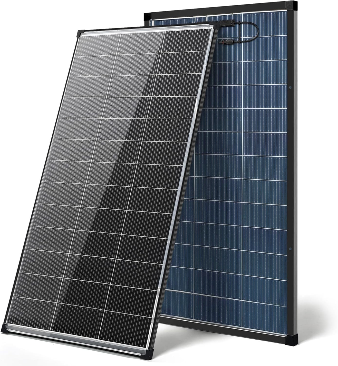 200W Solar Panels Bifacial Monocrystalline N-Type 12V PV Home Roof RV Battery US