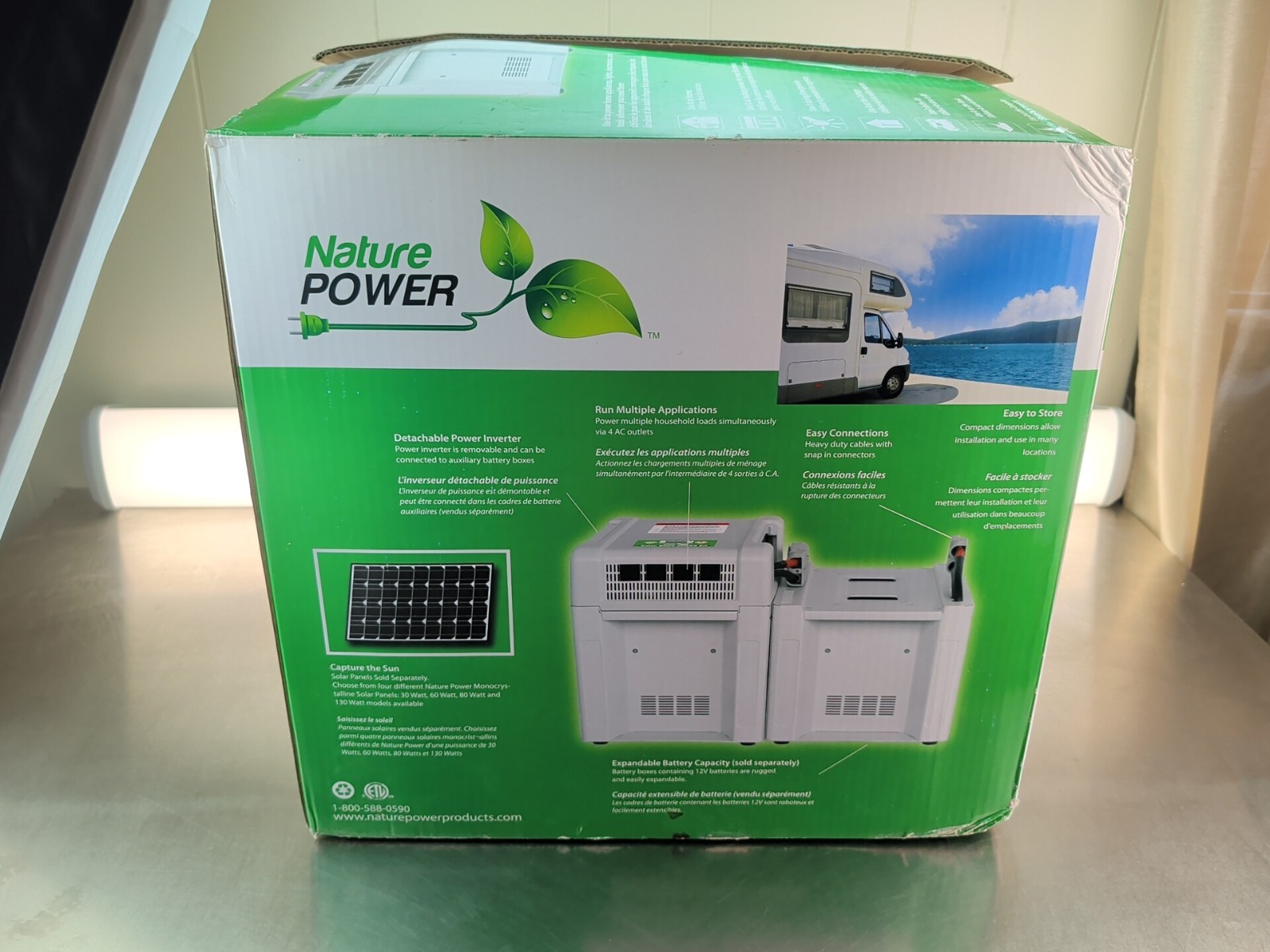 1800 Watt Solar Battery Bank for Home or Solar Kisae/Nature Power