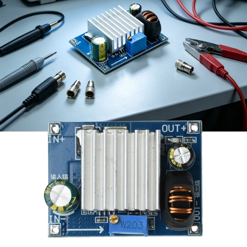 DC9-100V to 3-26V Adjustable Power Regulation Module for Solar Control Equipment