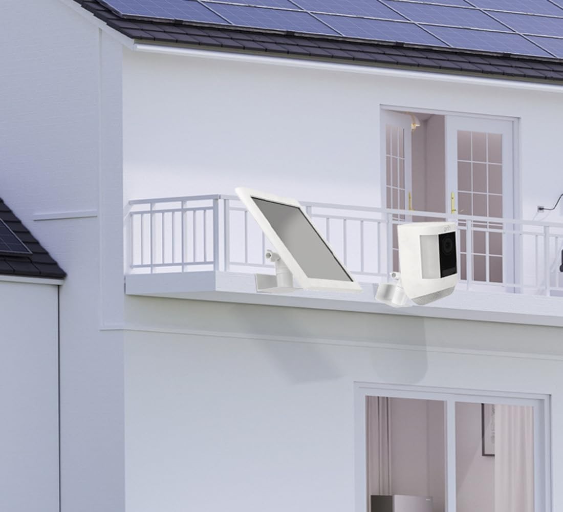 Gutter Mount for Ring, Arlo, Reolink Solar Panels, Universal Weatherproof Alu…