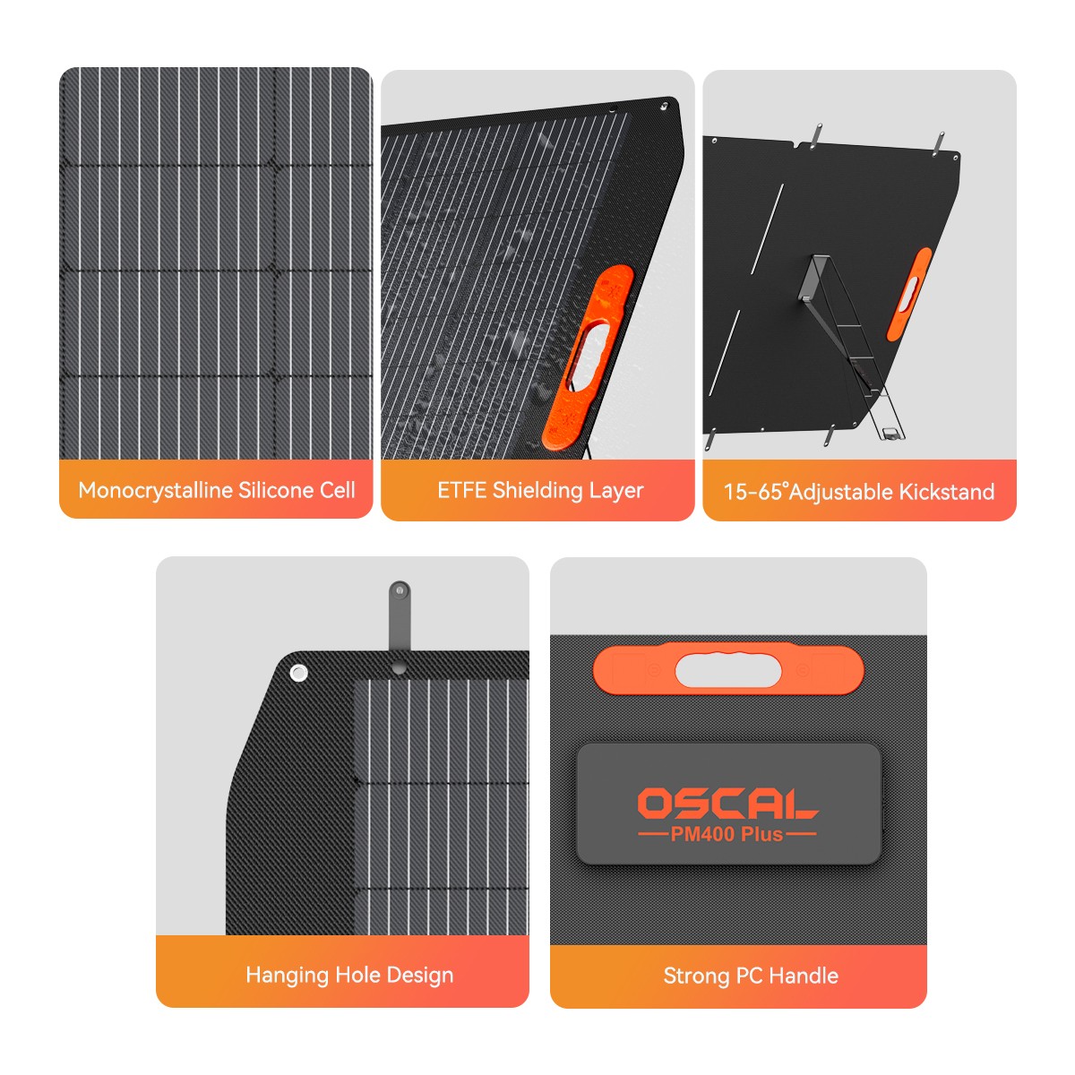 Blackview OSCAL PowerMax 3000W Portable Power Station 3600Wh + 400W Solar Panel
