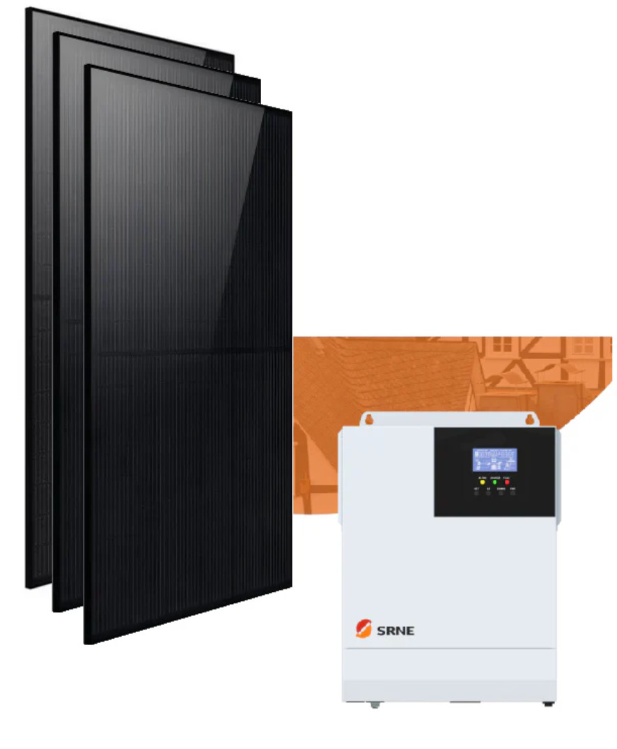 24V 3kW DIY Off-Grid Solar Panel Kit with 1320W Hanersun HITOUCH 5N 440W Panels