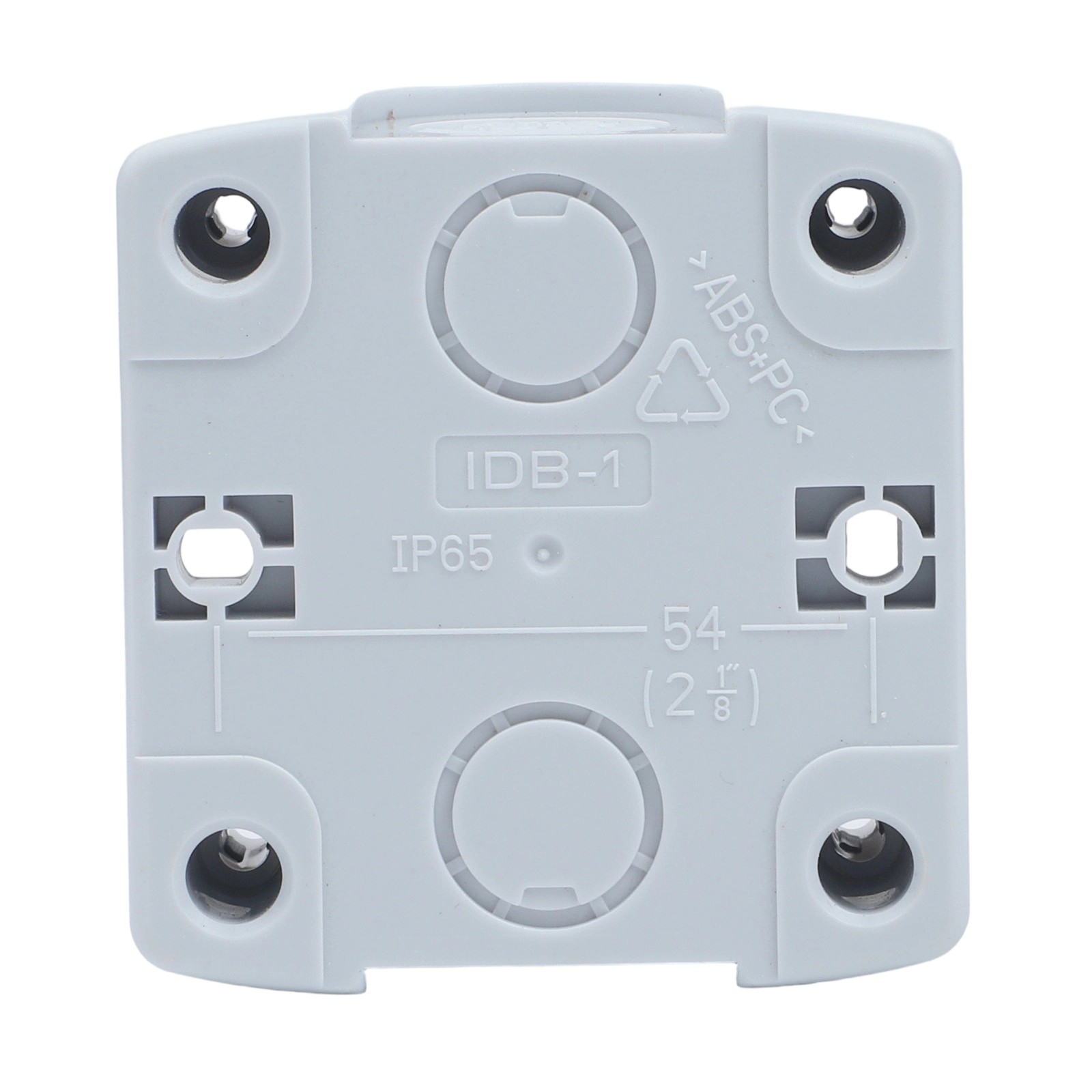 Industrial Push Button Control Box IP65 Waterproof ABS+PC Material Yellow