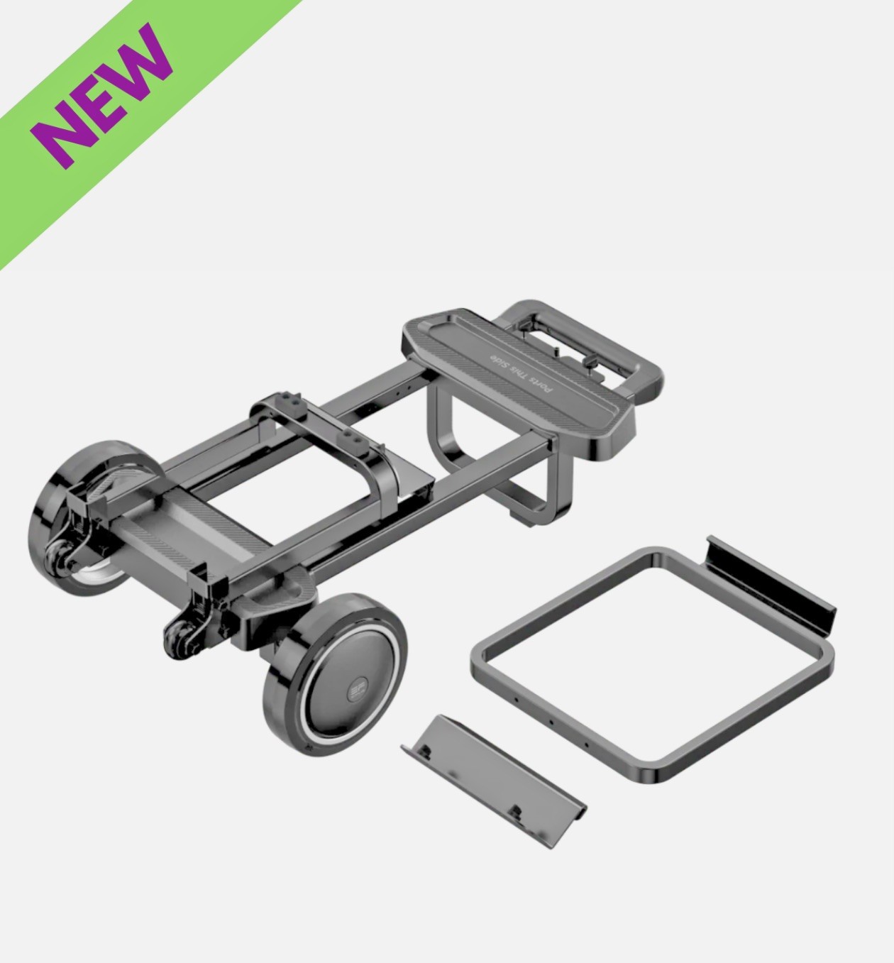 EcoFlow DELTA Pro Ultra Durable Rolling Trolley for Easy Portable Power