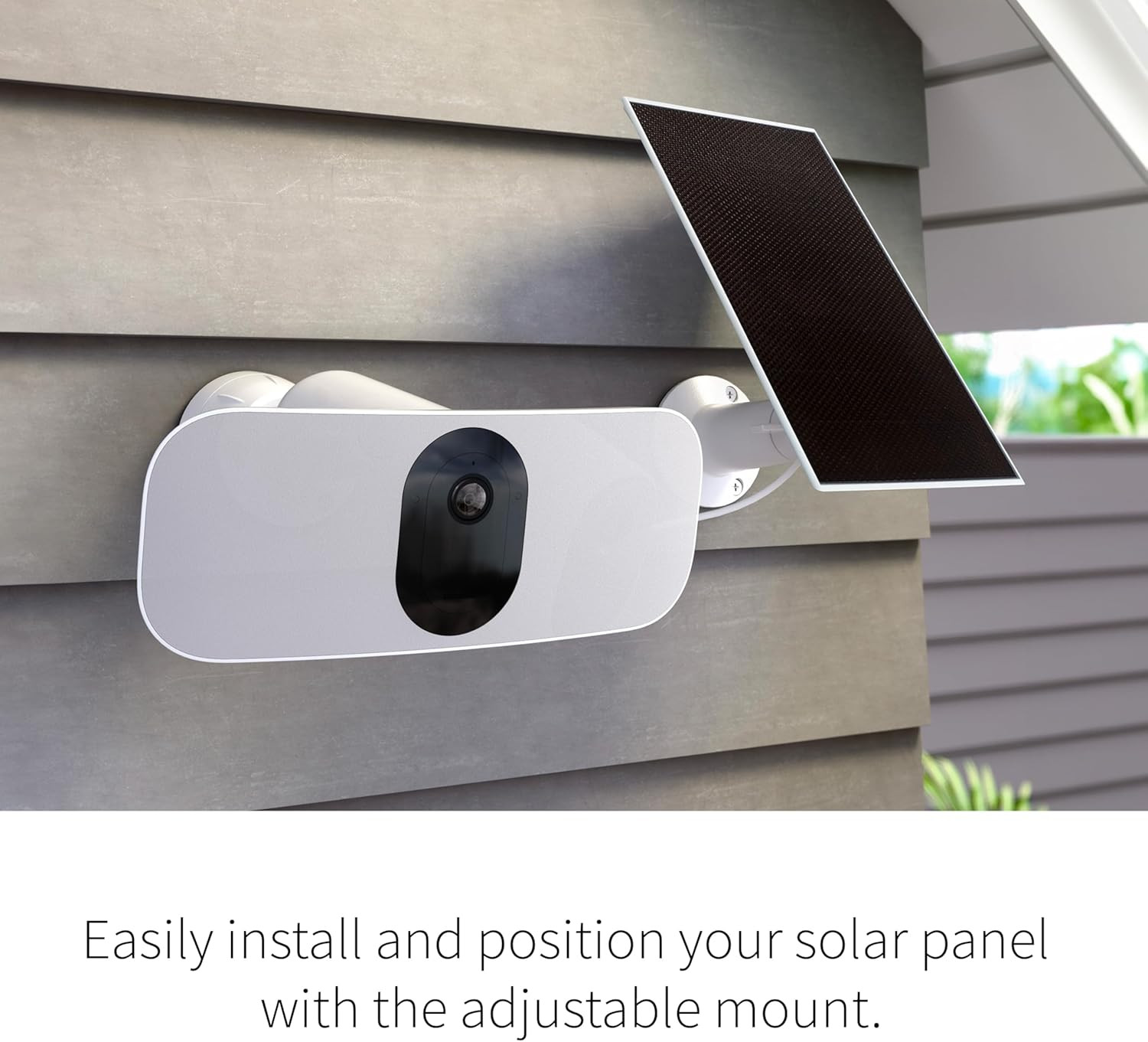 Arlo Solar Panel Charger (White), Arlo Certified Accessory, Weather Resistant, E