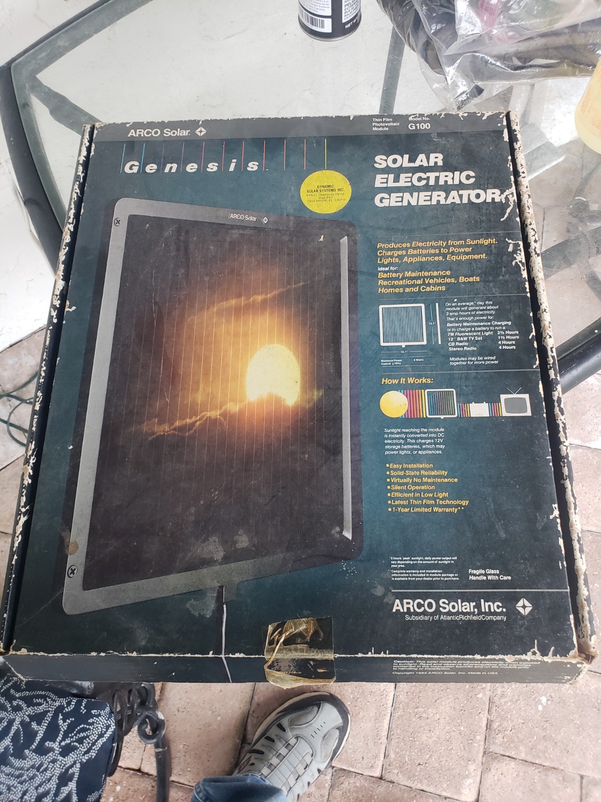 Arco Model G100 Solar Panels
