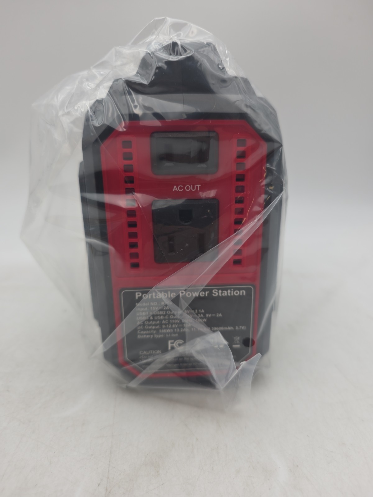 Portable Power Station 100W 146Wh Lithium Battery Pack Camping Solar Generator