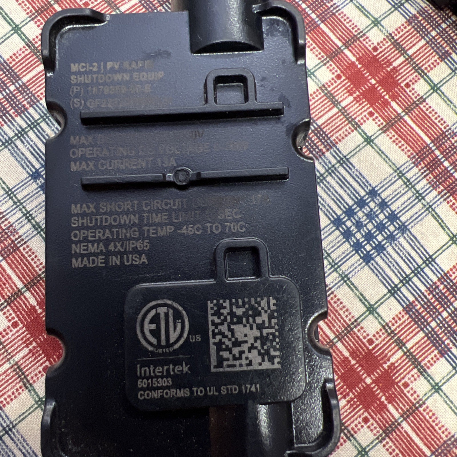 Tesla MCI-2 PV Rapid Shutdown Equipment (Lot Of 3) {See Description}